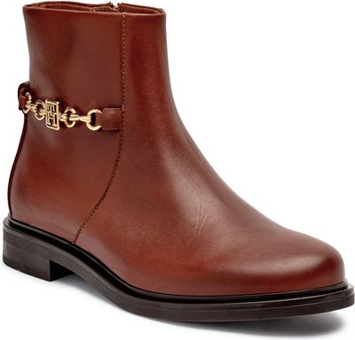 Botki na jesień Tommy Hilfiger ze sklepu: Gomez Fashion Store w kategorii: Botki - zdjęcie 874714-BD9-10338_TH245W000018O07