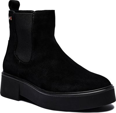 Botki na jesień Tommy Hilfiger ze sklepu: Gomez Fashion Store w kategorii: Botki - zdjęcie 874714-BD9-10338_TH245W000022D12