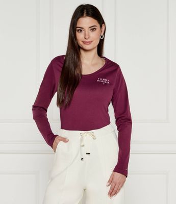 Bluzka damska jesienna Tommy Hilfiger ze sklepu: Gomez Fashion Store w kategorii: Bluzki damskie - zdjęcie 874714-BD9-10338_TU245W000002P18