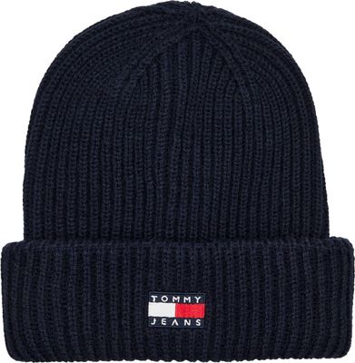 Czapka zimowa damska Tommy Jeans ze sklepu: Gomez Fashion Store w kategorii: Czapki zimowe damskie - zdjęcie 874714-BD9-10338_TM245W000039072