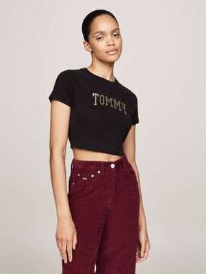 Bluzka damska Tommy Jeans ze sklepu: Gomez Fashion Store w kategorii: Bluzki damskie - zdjęcie 874714-BD9-10338_TM245W000055D44