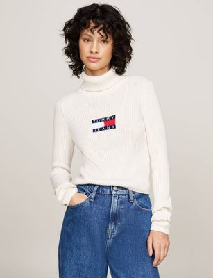 Sweter damski Tommy Jeans ze sklepu: Gomez Fashion Store w kategorii: Swetry damskie - zdjęcie 874714-BD9-10338_TM245W000058217