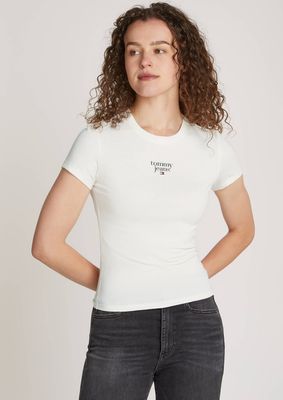 Bluzka damska w stylu młodzieżowym Tommy Jeans ze sklepu: Gomez Fashion Store w kategorii: Bluzki damskie - zdjęcie 874714-BD9-10338_TM245W000063A13