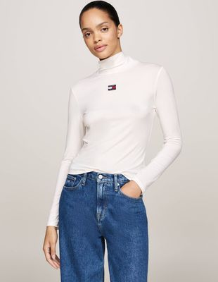 Bluzka damska casualowa Tommy Jeans ze sklepu: Gomez Fashion Store w kategorii: Bluzki damskie - zdjęcie 874714-BD9-10338_TM245W000064A13
