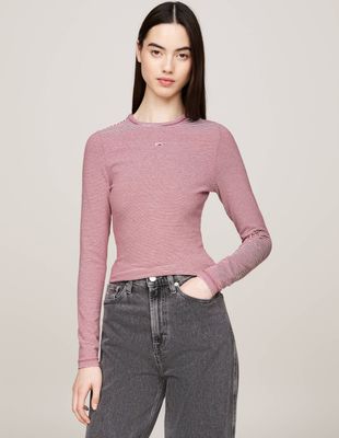 Bluzka damska casualowa Tommy Jeans ze sklepu: Gomez Fashion Store w kategorii: Bluzki damskie - zdjęcie 874714-BD9-10338_TM245W000066223