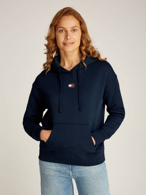 Bluza damska casual jesienna Tommy Jeans ze sklepu: Gomez Fashion Store w kategorii: Bluzy damskie - zdjęcie 874714-BD9-10338_TM245W000068072