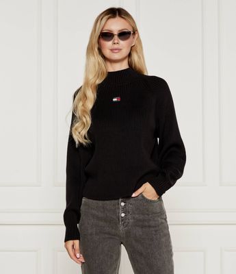 Sweter damski zimowy Tommy Jeans ze sklepu: Gomez Fashion Store w kategorii: Swetry damskie - zdjęcie 874714-BD9-10338_TM245W000083D44
