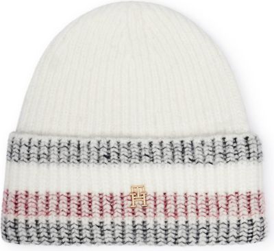 Czapka zimowa damska Tommy Hilfiger ze sklepu: Gomez Fashion Store w kategorii: Czapki zimowe damskie - zdjęcie 874714-BD9-10338_TH245W000183L35