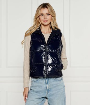 Kamizelka damska casual Tommy Hilfiger ze sklepu: Gomez Fashion Store w kategorii: Kamizelki damskie - zdjęcie 874714-BD9-10338_TH245W000200F23