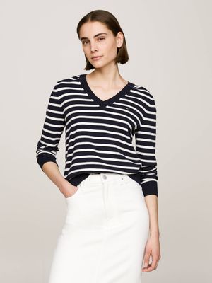 Sweter damski na zimę Tommy Hilfiger ze sklepu: Gomez Fashion Store w kategorii: Swetry damskie - zdjęcie 874714-BD9-10338_TH245W000207891