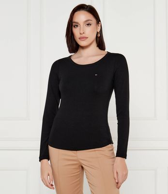 Bluzka damska na wiosnę Tommy Hilfiger ze sklepu: Gomez Fashion Store w kategorii: Bluzki damskie - zdjęcie 874714-BD9-10338_TH245W000209D12