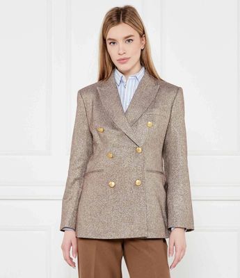 Marynarka wiosenny Tommy Hilfiger ze sklepu: Gomez Fashion Store w kategorii: Marynarki damskie - zdjęcie 874714-BD9-10338_TH245W000248E35
