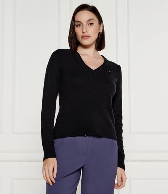 Sweter damski Tommy Hilfiger ze sklepu: Gomez Fashion Store w kategorii: Swetry damskie - zdjęcie 874714-BD9-10338_TH245W000254D12