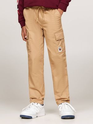 Spodnie chłopięce jesienne Tommy Hilfiger ze sklepu: Gomez Fashion Store w kategorii: Spodnie chłopięce
