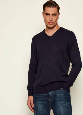 Sweter męski wiosenny Tommy Hilfiger ze sklepu: Gomez Fashion Store w kategorii: Swetry męskie - zdjęcie 874714-BD9-10338_TH245M000004F23