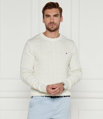 Sweter męski na zimę Tommy Hilfiger ze sklepu: Gomez Fashion Store w kategorii: Swetry męskie - zdjęcie 874714-BD9-10338_TH245M000014H23
