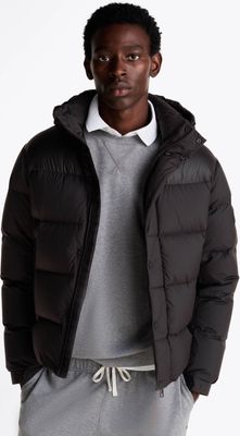 Kurtka męska na zimę casual Tommy Hilfiger ze sklepu: Gomez Fashion Store w kategorii: Kurtki męskie - zdjęcie 874714-BD9-10338_TH245M000019D12
