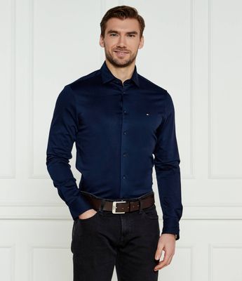 Tommy Hilfiger - Koszula męska na wiosnę ze sklepu: Gomez Fashion Store w kategorii: Koszule męskie - zdjęcie 874714-BD9-10338_TH245M000024K51