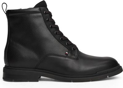 Buty zimowe męskie na zimę Tommy Hilfiger ze sklepu: Gomez Fashion Store w kategorii: Buty zimowe męskie - zdjęcie 874714-BD9-10338_TH245M000075D12