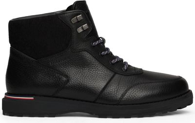 Buty zimowe męskie na zimę Tommy Hilfiger ze sklepu: Gomez Fashion Store w kategorii: Buty zimowe męskie - zdjęcie 874714-BD9-10338_TH245M000080D12