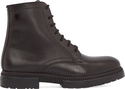 Buty zimowe męskie na zimę Tommy Hilfiger ze sklepu: Gomez Fashion Store w kategorii: Buty zimowe męskie - zdjęcie 874714-BD9-10338_TH245M000089D12