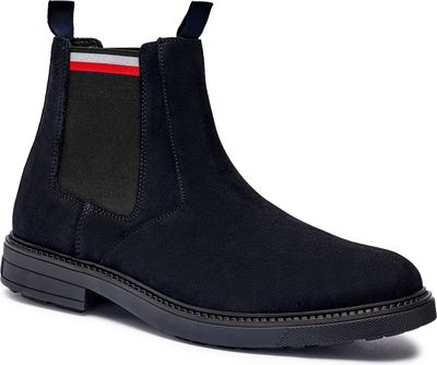 Buty zimowe męskie jesienne Tommy Hilfiger ze sklepu: Gomez Fashion Store w kategorii: Buty zimowe męskie - zdjęcie 874714-BD9-10338_TH245M000093F23