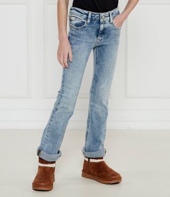 Calvin Klein Jeans - Spodnie dziewczęce jesienne ze sklepu: Gomez Fashion Store w kategorii: Spodnie dziewczęce