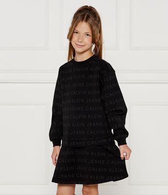Sukienka dziewczęca jesienna Calvin Klein Jeans ze sklepu: Gomez Fashion Store w kategorii: Sukienki dziewczęce