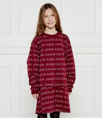 Sukienka dziewczęca wiosenna Calvin Klein Jeans ze sklepu: Gomez Fashion Store w kategorii: Sukienki dziewczęce