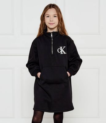 Sukienka dziewczęca jesienna Calvin Klein Jeans ze sklepu: Gomez Fashion Store w kategorii: Sukienki dziewczęce
