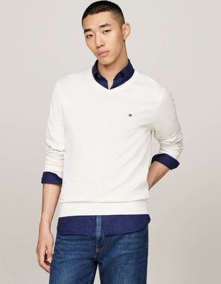 Sweter męski Tommy Hilfiger ze sklepu: Gomez Fashion Store w kategorii: Swetry męskie - zdjęcie 874714-BD9-10338_TH245M000004H23