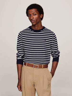 Sweter męski zimowy młodzieżowy Tommy Hilfiger ze sklepu: Gomez Fashion Store w kategorii: Swetry męskie - zdjęcie 874714-BD9-10338_TH245M000010E25
