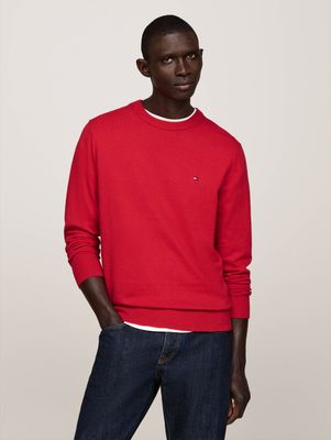 Sweter męski na zimę Tommy Hilfiger ze sklepu: Gomez Fashion Store w kategorii: Swetry męskie - zdjęcie 874714-BD9-10338_TH245M000010F24