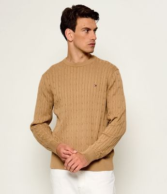 Sweter męski casual Tommy Hilfiger ze sklepu: Gomez Fashion Store w kategorii: Swetry męskie - zdjęcie 874714-BD9-10338_TH245M000014O25