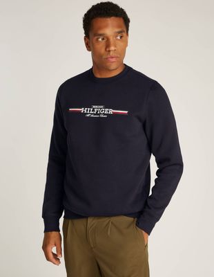 Bluza męska na zimę Tommy Hilfiger ze sklepu: Gomez Fashion Store w kategorii: Bluzy męskie - zdjęcie 874714-BD9-10338_TH245M000232F23