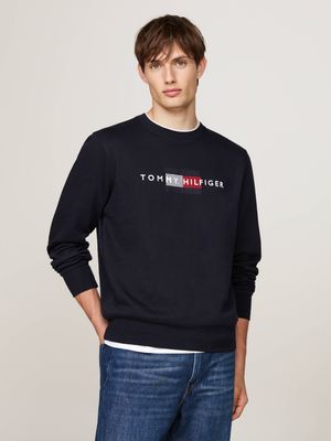 Bluza męska zimowa Tommy Hilfiger ze sklepu: Gomez Fashion Store w kategorii: Bluzy męskie - zdjęcie 874714-BD9-10338_TH245M000235F23