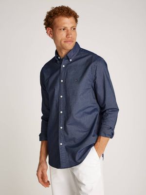 Koszula męska jesienna Tommy Hilfiger ze sklepu: Gomez Fashion Store w kategorii: Koszule męskie - zdjęcie 874714-BD9-10338_TH245M000242F23