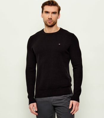 Sweter męski casual Tommy Hilfiger ze sklepu: Gomez Fashion Store w kategorii: Swetry męskie - zdjęcie 874714-BD9-10338_TH245M000243D12