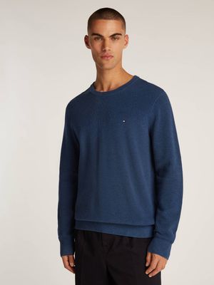 Sweter męski na zimę Tommy Hilfiger ze sklepu: Gomez Fashion Store w kategorii: Swetry męskie - zdjęcie 874714-BD9-10338_TH245M000243O26