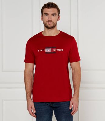 Tommy Hilfiger - T-shirt męski młodzieżowy ze sklepu: Gomez Fashion Store w kategorii: T-shirty męskie - zdjęcie 874714-BD9-10338_TH245M000246P10