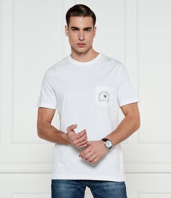 T-shirt męski Tommy Hilfiger ze sklepu: Gomez Fashion Store w kategorii: T-shirty męskie - zdjęcie 874714-BD9-10338_TH245M000248D96