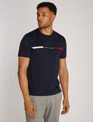 T-shirt męski młodzieżowy Tommy Hilfiger ze sklepu: Gomez Fashion Store w kategorii: T-shirty męskie - zdjęcie 874714-BD9-10338_TH245M000250F23
