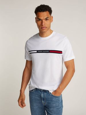 T-shirt męski Tommy Hilfiger ze sklepu: Gomez Fashion Store w kategorii: T-shirty męskie - zdjęcie 874714-BD9-10338_TH245M000250D96
