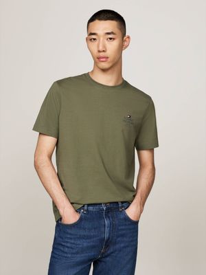 T-shirt męski na wiosnę Tommy Hilfiger ze sklepu: Gomez Fashion Store w kategorii: T-shirty męskie - zdjęcie 874714-BD9-10338_TH245M000252O24