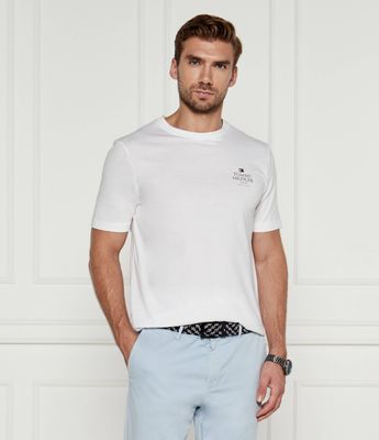 T-shirt męski casual Tommy Hilfiger ze sklepu: Gomez Fashion Store w kategorii: T-shirty męskie - zdjęcie 874714-BD9-10338_TH245M000252D96