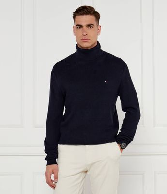 Tommy Hilfiger - Sweter męski casual ze sklepu: Gomez Fashion Store w kategorii: Swetry męskie - zdjęcie 874714-BD9-10338_TH245M000259F23