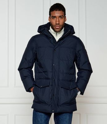 Kurtka męska na zimę Tommy Hilfiger ze sklepu: Gomez Fashion Store w kategorii: Kurtki męskie - zdjęcie 874714-BD9-10338_TH245M000267F23