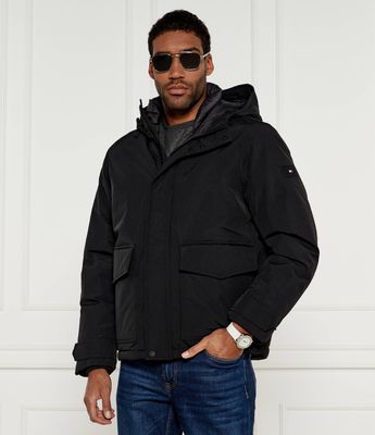 Kurtka męska na zimę Tommy Hilfiger ze sklepu: Gomez Fashion Store w kategorii: Kurtki męskie - zdjęcie 874714-BD9-10338_TH245M000269D12