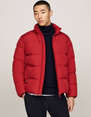 Kurtka męska na zimę Tommy Hilfiger ze sklepu: Gomez Fashion Store w kategorii: Kurtki męskie - zdjęcie 874714-BD9-10338_TH245M000022P10