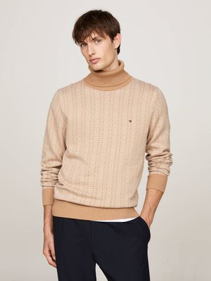 Tommy Hilfiger - Sweter męski zimowy ze sklepu: Gomez Fashion Store w kategorii: Swetry męskie - zdjęcie 874714-BD9-10338_TH245M000302E04